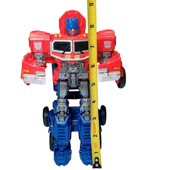 Transformers Bumblebee Cyberverse Adventures Smash Changers Optimus Prime - Picture 4 of 13